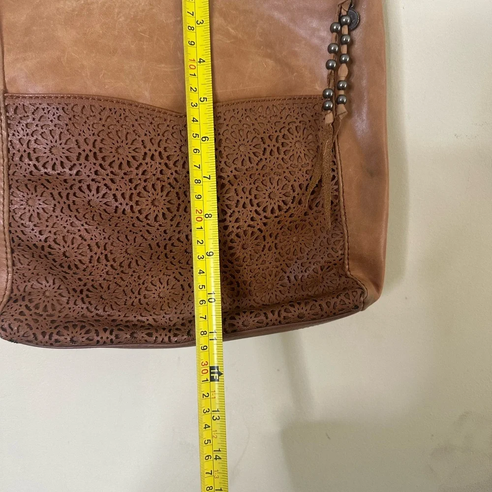 The Sak Lucia Perforated Leather Crossbody